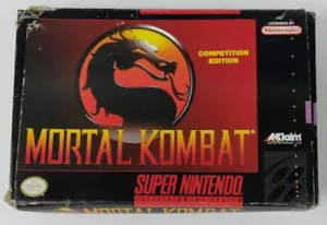 Super Famicom SFC Mortal Kombat w/ Box 3438 SP - Picture 1 of 10