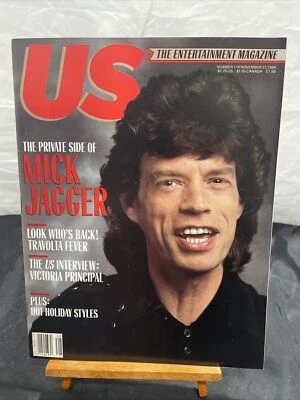 US Magazine ~ Mick Jagger (Rolling Stones) ~ November 1989 ~ No Label NEW - Image 1 of 4