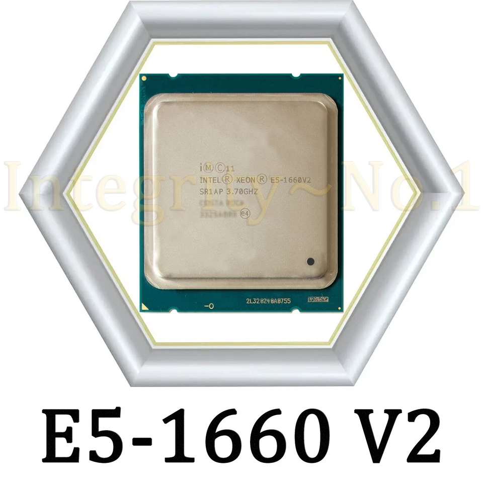 Intel Xeon E5-1660 V2 SR1AP 3.70GHz 6-Core L3-15MB 130W LGA-2011 CPU Processor - Image 1 of 1
