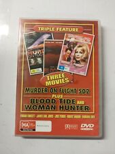 Murder On Flight 502 Blood Tide/Woman Hunter | DVD Region 4 (PAL) (Aus) cs155