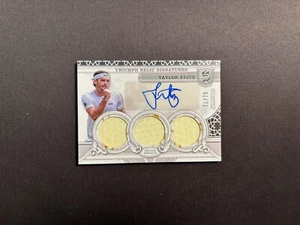 2024 Topps Royalty Tennis Taylor Fritz Triumph Relic Auto 71/75 BJJY - Picture 1 of 2