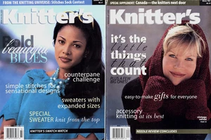 KNITTERS KNITTING MAGAZINE #47 & 49 1997 SUMMER & 1997 WINTER - Picture 1 of 1