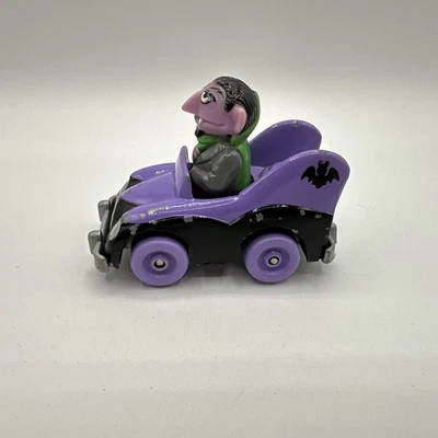 Playskool Muppets Count Sesame Street Diecast Car 1982 Purple Bat Foto 1 de 4