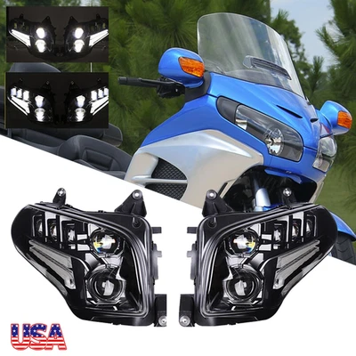 Faros LED de repuesto de haz alto/bajo para Honda Goldwing GL1800 2001 2002-2017 Foto 1 de 4