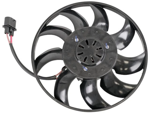 Right Auxiliary Fan Motor For 12-17 Audi A6 Quattro A7 Q5 RS5 S4 S5 SQ5 KJ68N2 - Imagem 1 de 1