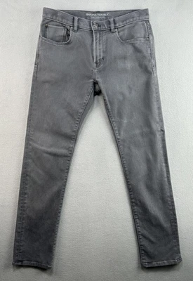 Pantalones de mezclilla Banana Republic para hombre 30x32 grises The Traveler ajustados elásticos cómodos Foto 1 de 4