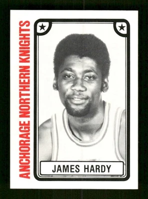 1980-81 TCMA CBA Nothern Knights 35 James Hardy RC NM his only card 4 yr nba  BX - Image 1 of 2