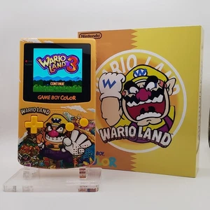 Laminiertes OLED-Display - Wario Game Boy Color mit Hülle, neue Lautsprecher, recapped - Bild 1 von 8