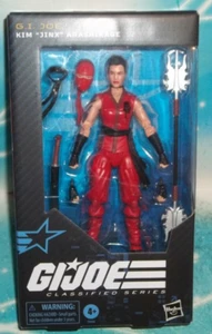 G I GI JOE  CLASSIFIED SERIES 6 INCH # 124 NINJA KIM ARASHIKAGE JINX   FIGURE - Picture 1 of 1