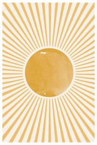 Boho Sun by THE MIUUS STUDIO Giclee Print on Paper or Canvas Ships Free - Picture 1 of 3