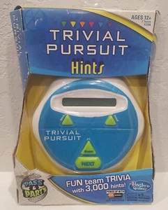 Hasbro Trivial Pursuit Hints Game Electronic Handheld Game Display Pass & Play - Picture 1 of 6
