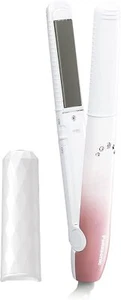 Panasonic EH-HV18-PP Compact Iron Curl Straightener for Both Overseas 2Wa 23.5cm - Picture 1 of 8
