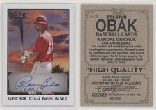 2010 TRISTAR Obak Auto Black /50 Randal Grichuk #A13 Auto