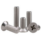 A4 Stainless Steel M2-M8 Countersunk Flat Head Phillips Screws Machine Bolts