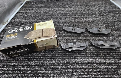 Pastilla de freno Wearever GNAD658 dorada para 93-04 Chrysler 300 m Concorde Dodge Intrepid Foto 1 de 4