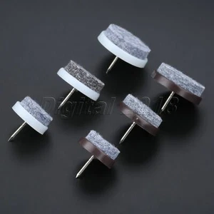 20 piezas/lotes almohadilla para pies de fieltro deslizamiento protector de uñas muebles silla de mesa pierna - Imagen 1 de 14