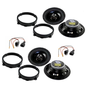 SET 4 Lautsprecher Boxen für Alfa Romeo 147 mit Adaptern und Halterungen - Bild 1 von 1