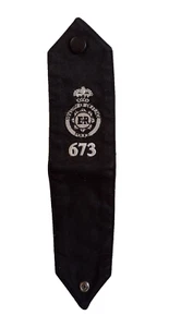 Charretera deslizable de rango de policía del Ministerio de Defensa británico MOD 673 QC EIIR de colección - Imagen 1 de 10