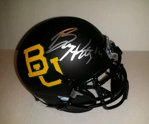 Baylor bryce petty signed mini helmet w/coa - Picture 1 of 1