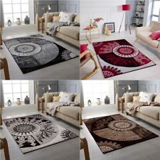Modern Thick Living Room Rugs Mats Carpet Hallway Bedroom Cheapest Online UK