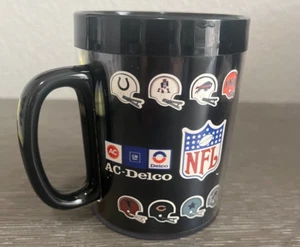 1980er AC Delco GM Promo NFL Football Helme Thermo Serv Tasse Becher - Bild 1 von 6