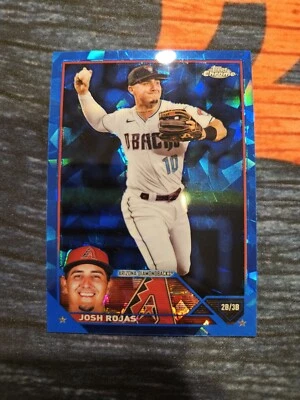 2023 Topps Chrome Sapphire Edition - #60 Josh Rojas - Image 1 of 2