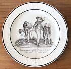 ANTIQUE c1840 FRENCH Choisy PORCELAIN Metamorphosed Animals Insects #5 Plate