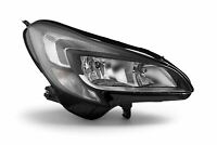 Fits Vauxhall Corsa E 2015 > Headlamp With Led Drl Right Drivers Offside RH