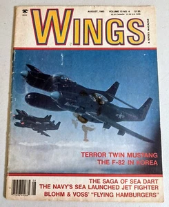 Wings Magazine August 1983 Vol 13 Military Aviation - Picture 1 of 2