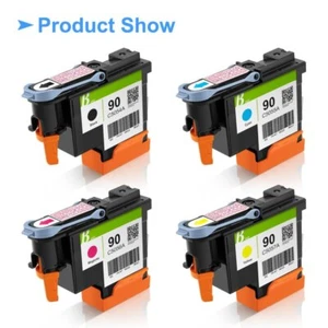 4 pz testina di stampa per HP 90 per HP DesignJet 4000 4000ps 4020 4500 4520 stampante - Foto 1 di 7