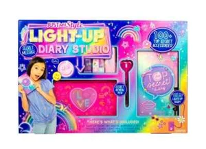 Just My Style Secret Message Light-Up Diary Studio Art & Craft Kit (100 Pieces) - Picture 1 of 3