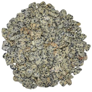 Piedras caídas de jaspe dálmata de 1/2 lb - grado 1 - XSmall - 0,5"" a 1"" Avg. - Imagen 1 de 3