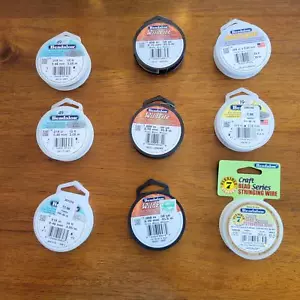 Beadalon WildFire & Bead Stringing Wire - Bead Weaving Thread Set (SR105) - Picture 1 of 8