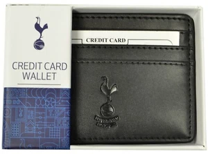 Tottenham Spurs FC Cuero Banco de Crédito Portatarjetas Billetera Ideas de Regalo de Navidad - Imagen 1 de 2