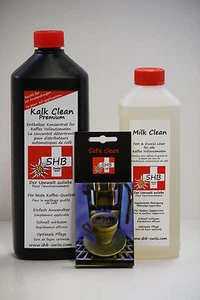 SHB Swiss Premium Entkalker Reinigungstabletten Milchschaumreiniger Saeco - Picture 1 of 7