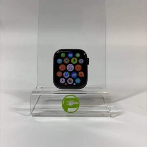 Unlocked Apple Watch Series 9 45MM Black Aluminum MRMD3LW/A - Picture 1 of 7
