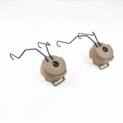 Helmet ARC Rail Adapter for MSA Sordin Headset Ear Protection Pop-Out Rotate  - Image 1 of 4