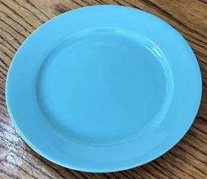 Juego de 4 Platos de Ensalada TURQUESA Gres Siglo Siglo 7.25" Japón Azul Río Vintage - Imagen 1 de 8