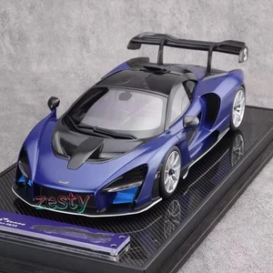 IVY Virtue 1:18 blau Carbon McLaren Senna Resin Sammlerauto Modell *RAR* - Bild 1 von 19