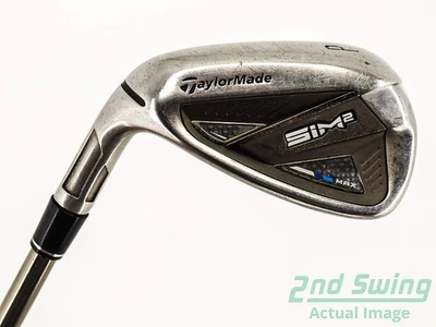 TaylorMade SIM2 MAX Single Iron Pitching Wedge PW Graphite Senior Left 35.75in - Image 1 of 4