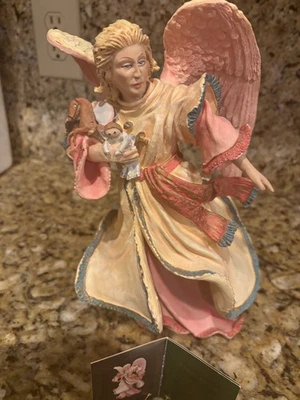 Duncan Royale History of Santa II - Alsace Angel - 11" Figurine LE - Image 1 of 4