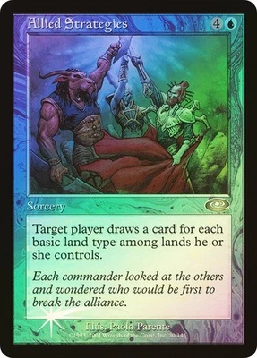 Planeshift  MTG FOIL  Allied Strategies   Magic - Image 1 of 2