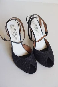Maison Margiela Replica Glitter Heels Spike Ankle Strap UK 3 / EU 36 - Picture 1 of 15