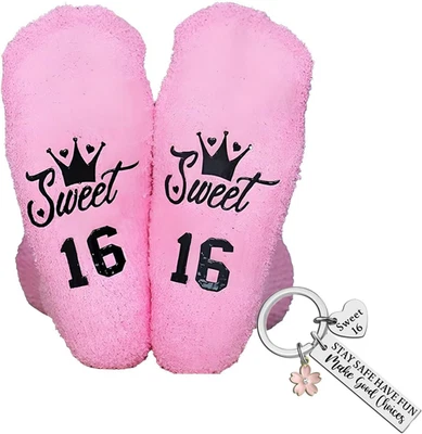 JBLJDWD 2Pcs Set 16Th Birthday Gifts Girl, Sweet 16 Gifts for Girls, 16Th Birthday Gifts