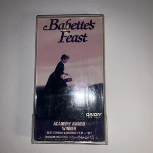 Babette's Feast VHS Gabriel Axel; ENG SUB - Picture 1 of 4