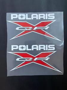 2002 Polaris XCR 800 Seat Decals Iron On Snowmobile Gen 2 - Picture 1 of 1