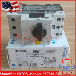 NEU Leitungsschutzschalter PKZM0-25 XTPR025BC1 für EATON MOELLER kostenloser Versand aus USA - Bild 1 von 8