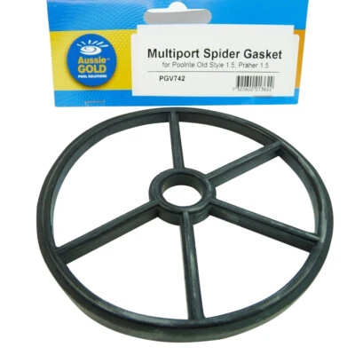 Poolrite Praher Spider Gasket Old Style Pool Filters Multi Port Valve 40mm mpv  - Image 1 of 4