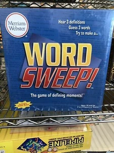 Merriam-webster Word Sweep gioco da tavolo 2006 (nuovo con scatola) V77 - Foto 1 di 7