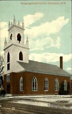 Congregational Church Claremont New Hampshire NH ~ mailed 1909